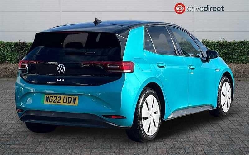 Used VW ID.3 Pro Performance 150 kW (204 HP) 2022 Turquoise Hatchback