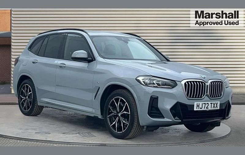 Grey Used 2022 BMW X3 M Sport SUV | £35,990 (Fair price) - Image 1/4