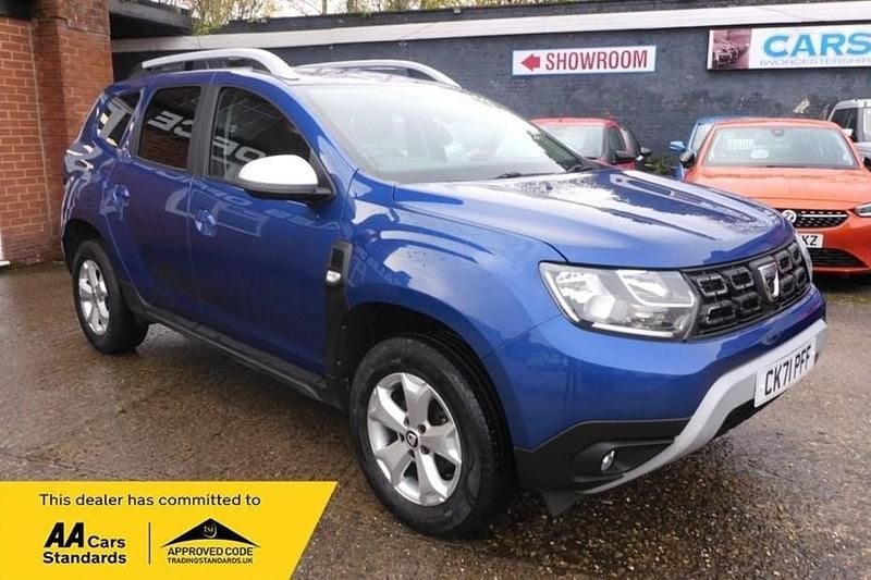 Used Dacia Duster Comfort 100 HP (73 kW) 2021 Blue SUV