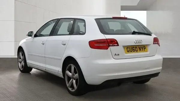 Used Audi A3 102 HP (75 kW) 2010 White Hatchback