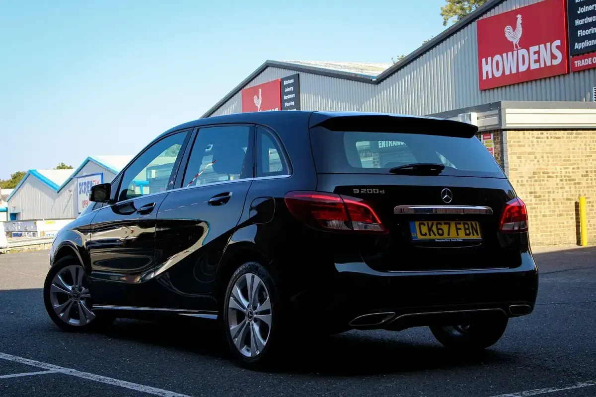 Used Mercedes B200 Executive 2017 Black Hatchback