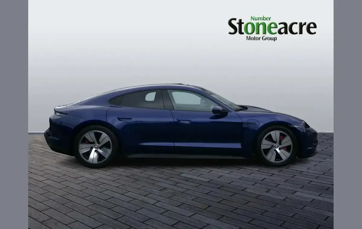 Used Porsche Taycan 419 kW (571 HP) 2020 Blue Sedan