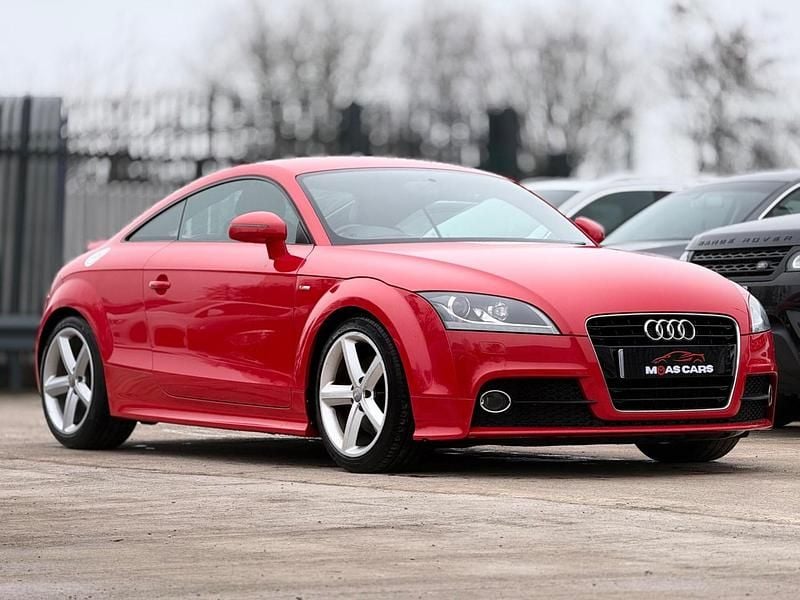 Used Audi TT S-Line 211 HP (155 kW) 2012 Red Coupe