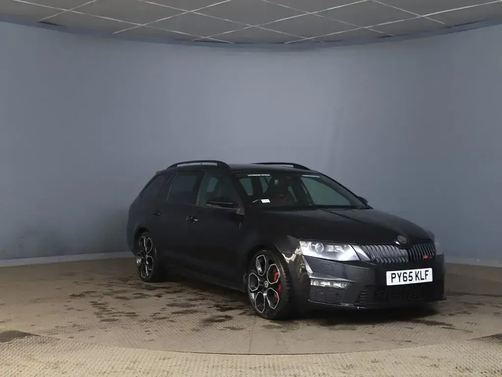 Used Skoda Octavia vRS 2016 Black Estate