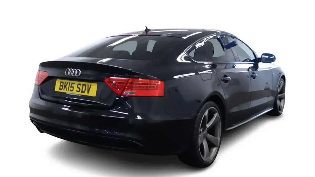 Used Audi A5 Sportback Black Edition 177 HP (130 kW) 2015 Black Hatchback