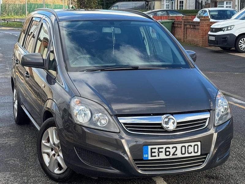Grey Used 2012 Vauxhall Zafira MPV | £1,900 (Fair price) - Image 1/4