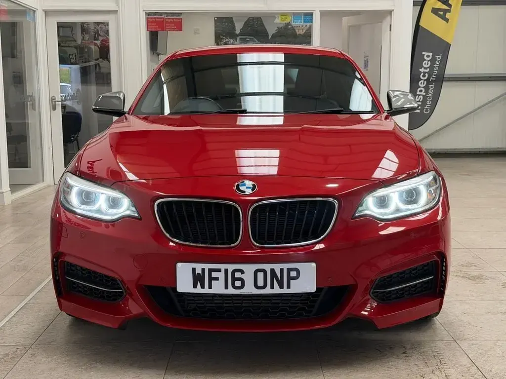 Used BMW M235 Comfort Edition 326 HP (239 kW) 2016 Red Coupe