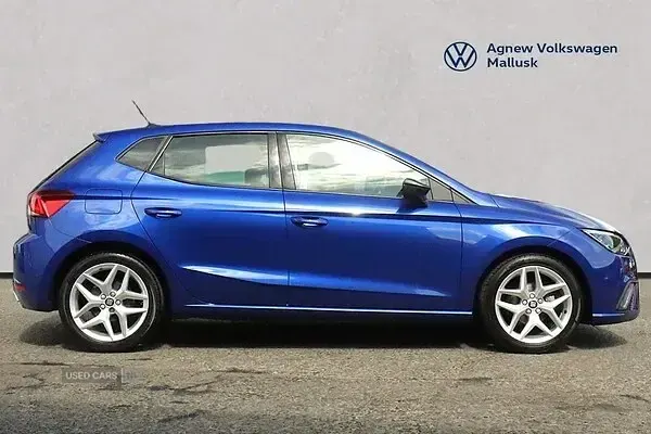 Used Seat Ibiza FR 95 HP (69 kW) 2020 Blue Hatchback