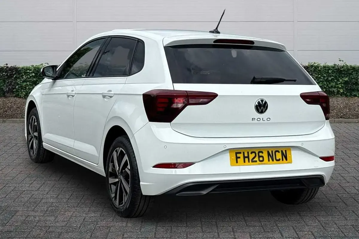New VW Polo Match 95 HP (69 kW) 2026 Pure white Hatchback