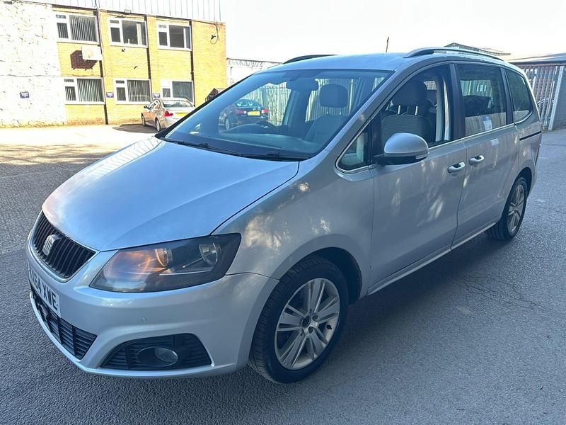 Begagnad Seat Alhambra Ecomotive 2014 Silver Minibuss