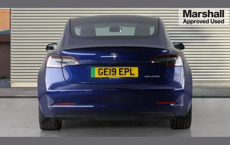 Used Tesla Model 3 Performance 461 kW (627 HP) 2019 Blue Sedan