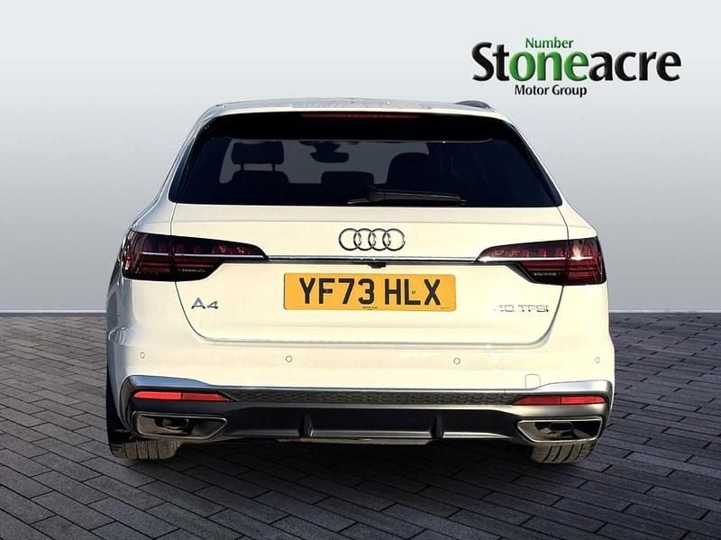Used Audi A4 S-Line 200 HP (147 kW) 2023 White Estate