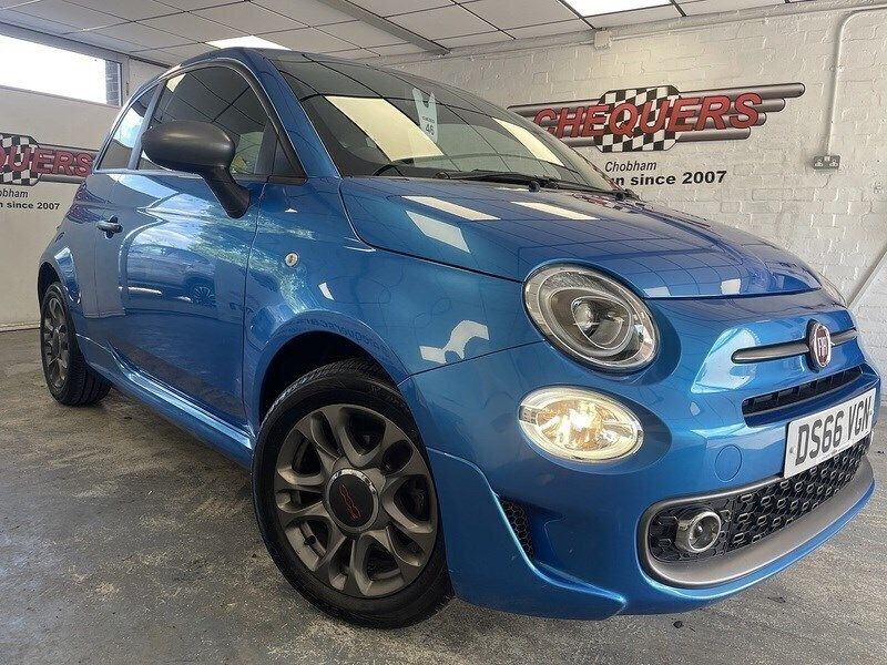 Blue Used 2016 Fiat 500S S Hatchback | £6,800 (Fair price) - Image 1/2