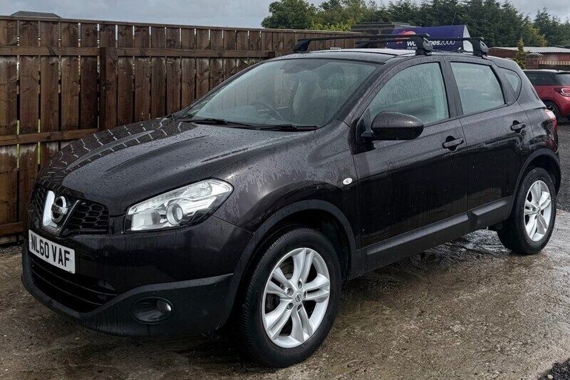 Black Used 2010 Nissan Qashqai Acenta SUV | £1,995 (Good price) - Image 1/1