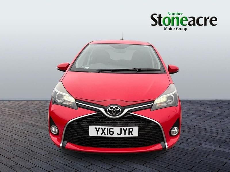 Used Toyota Yaris Design 2019 Red Hatchback