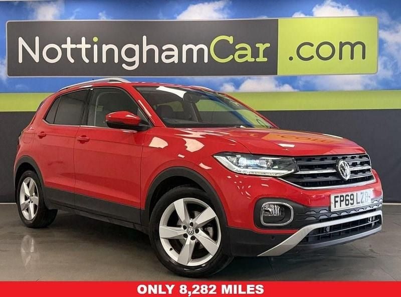 Red Used 2019 VW T-Cross SEL SUV | £15,491 (Good price) - Image 1/4
