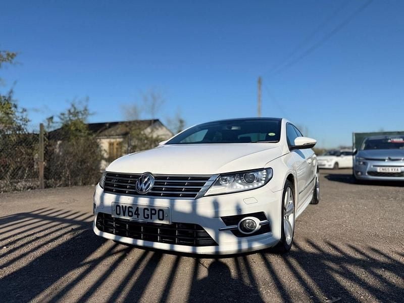 Used VW CC R-line 2014 White Sedan
