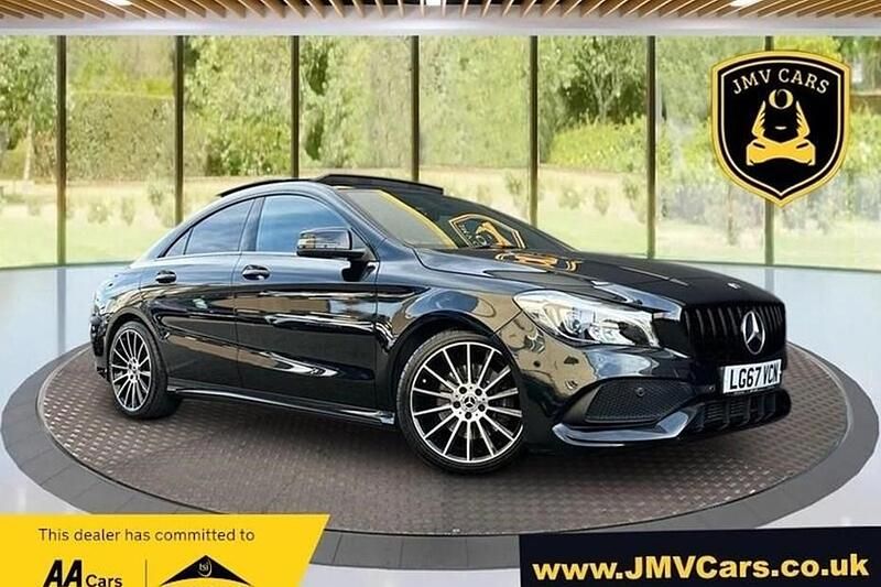 Black Used 2017 Mercedes CLA220 AMG line Sedan | £14,975 (Fair price) - Image 1/1