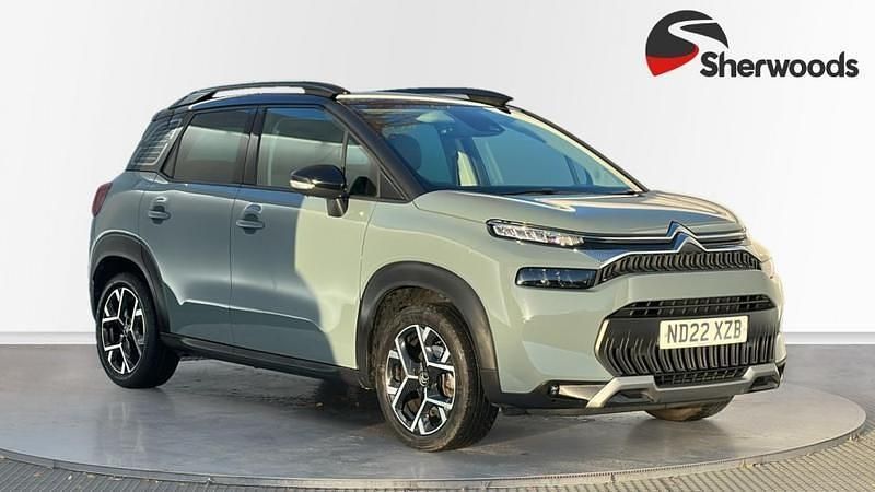 Khaki grey Used 2022 Citroën C3 Aircross PureTech SUV | £11,999 (Fair price) - Image 1/4