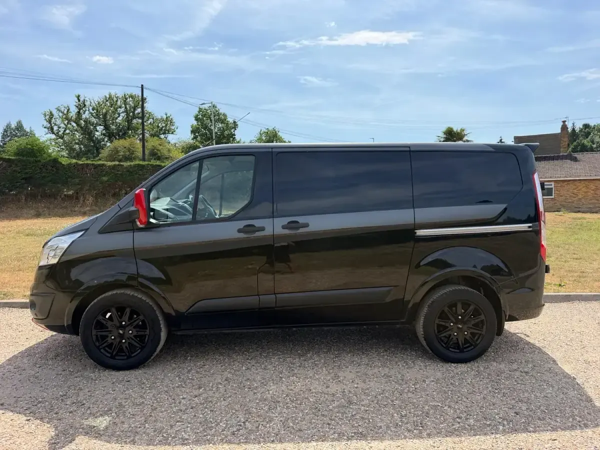 Used Ford Transit Custom Trend 170 HP (125 kW) 2018 Black Van