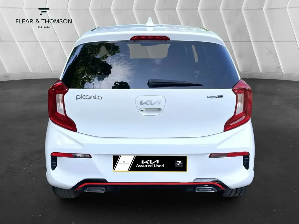 Used Kia Picanto GT-Line 2023 White Hatchback