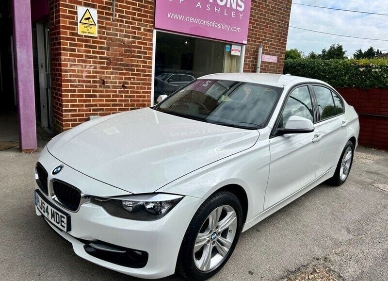 White Used 2014 BMW 320 Sport Line Sedan | £11,995 (Fair price) - Image 1/4