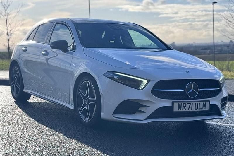 White Used 2021 Mercedes A200 AMG Line Premium Plus Hatchback | £18,125 (A bit pricey) - Image 1/1