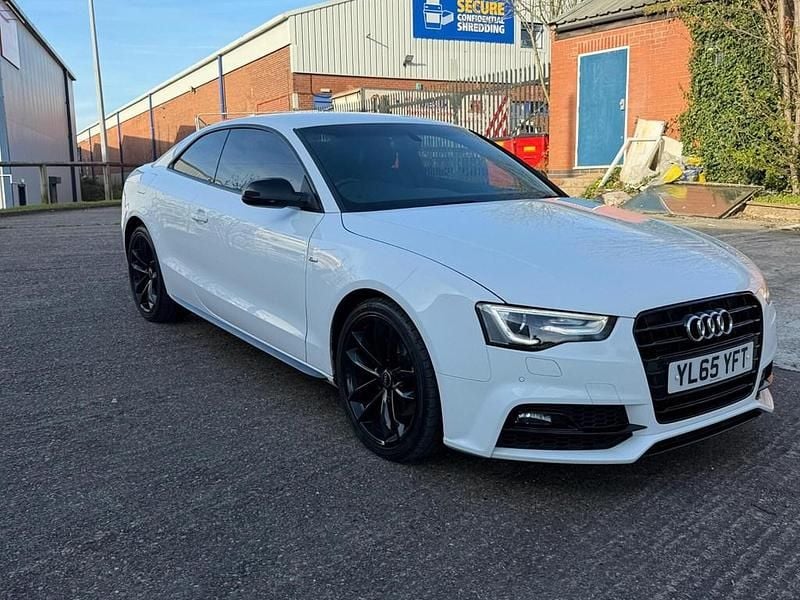 Used Audi A5 Black Edition 2016 White Coupe
