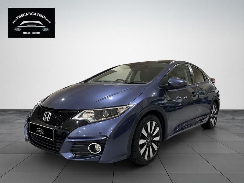 Used Honda Civic SR 142 HP (104 kW) 2015 Blue Hatchback