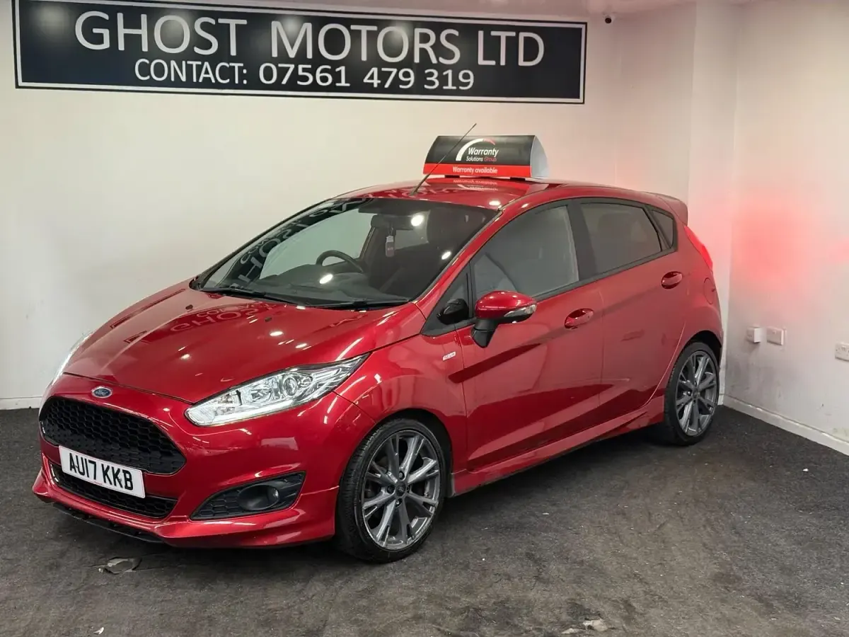 Used Ford Fiesta ST-Line 140 HP (102 kW) 2017 Red Hatchback