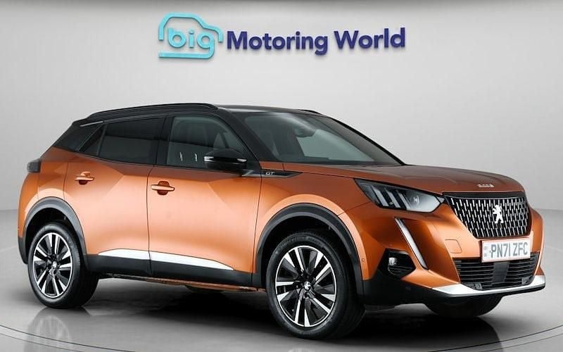 Orange Used 2021 Peugeot 2008 Premium SUV | £16,800 (Fair price) - Image 1/4