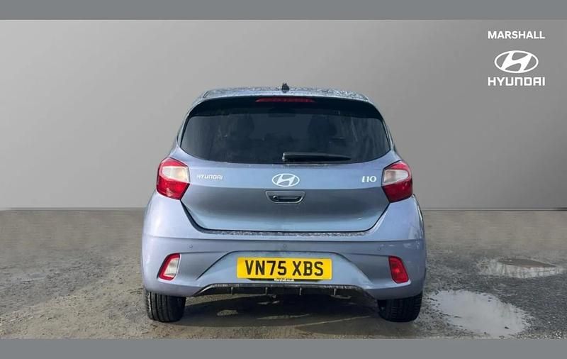 New Hyundai i10 Premium 77 HP (56 kW) 2025 Blue Hatchback