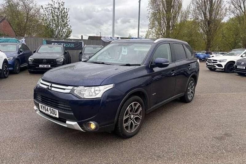 Used Mitsubishi Outlander 150 HP (110 kW) 2014 Blue SUV