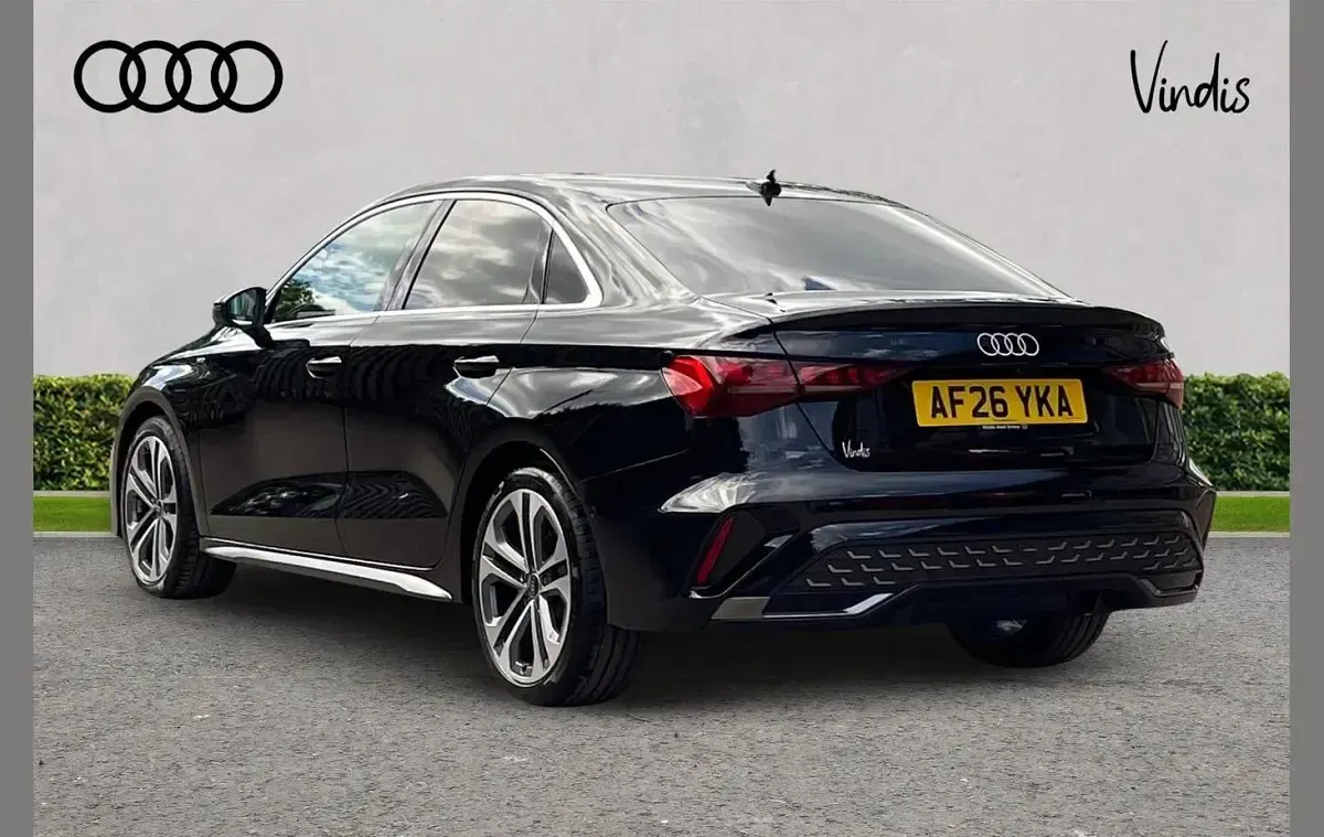 Used Audi A3 S-Line 113 HP (83 kW) 2026 Black Sedan