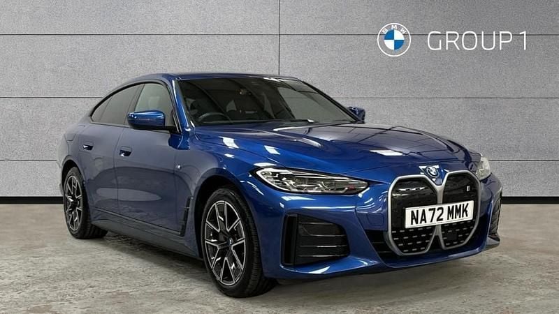 Blue Used 2022 BMW i4 M Sport Sedan | £26,750 (Good price) - Image 1/4