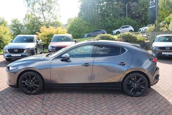 Used Mazda 3 Exclusive-Line 186 HP (136 kW) 2025 Grey Hatchback