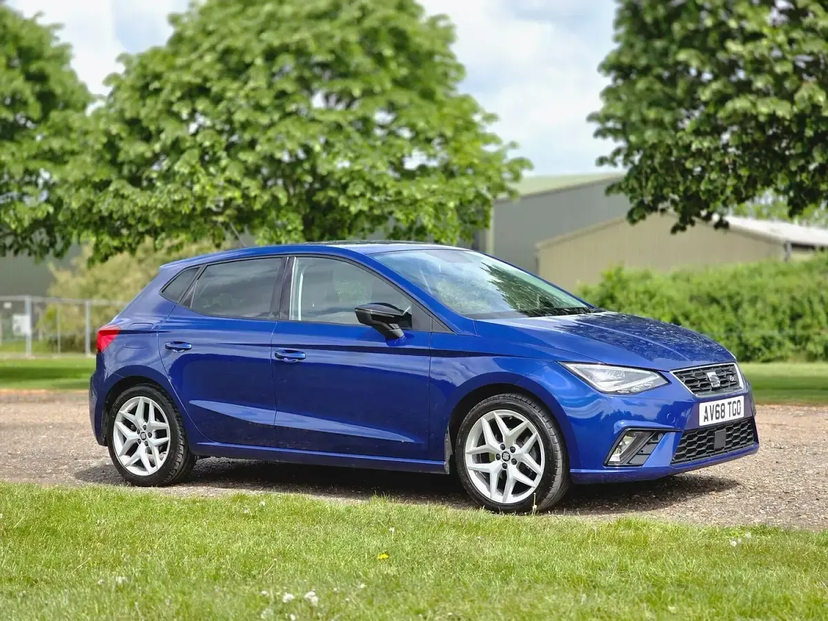 Used Seat Ibiza FR 115 HP (84 kW) 2018 Blue Hatchback