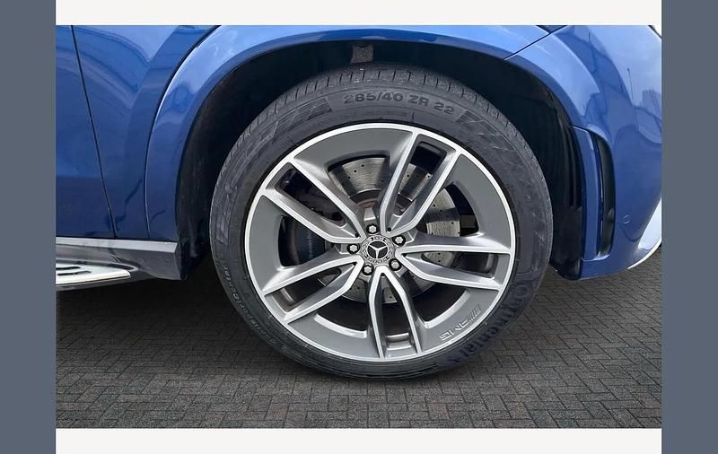 Used Mercedes GLE450 AMG AMG line 362 HP (266 kW) 2020 Blue SUV