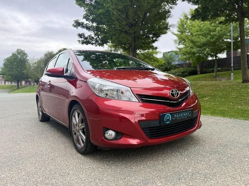 Red Used 2012 Toyota Yaris SR Hatchback | £4,699 (Good price) - Image 1/4
