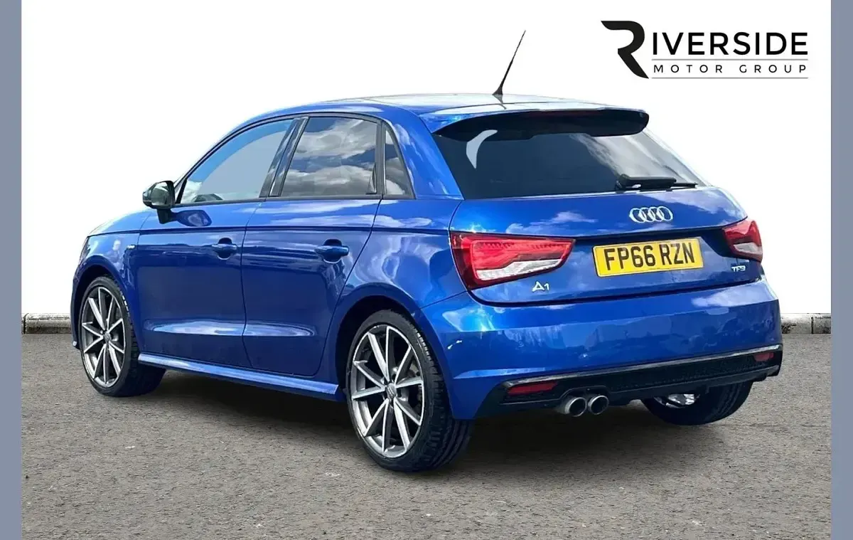 Used Audi A1 Black Edition 147 HP (108 kW) 2016 Blue Hatchback