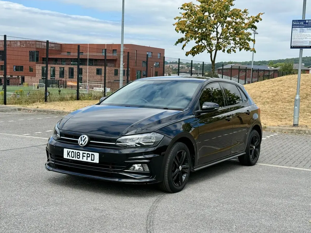 Used VW Polo R-line 2018 Black Hatchback