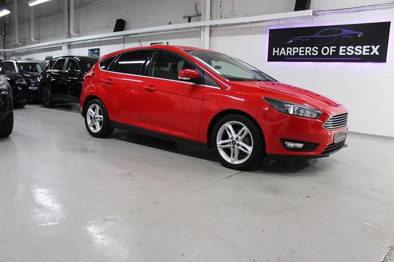 Red Used 2018 Ford Focus Zetec Hatchback | £3,995 (Super price) - Image 1/4