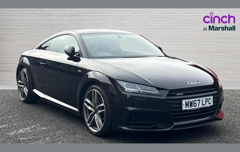 Used Audi TT Black Edition 184 HP (135 kW) 2017 Black Coupe