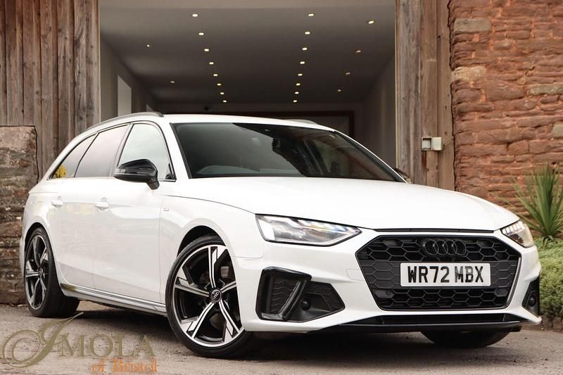 White Used 2022 Audi A4 Black Edition Estate | £25,250 (Fair price) - Image 1/4