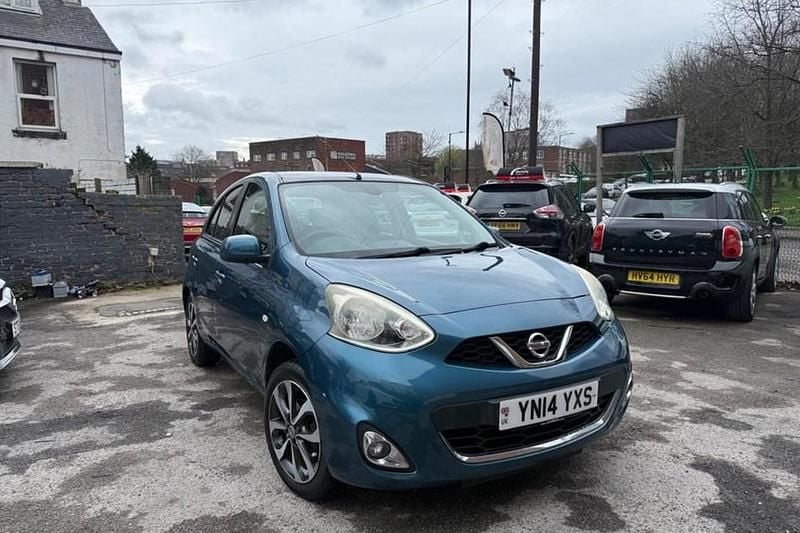 Used Nissan Micra Tekna 2014 Blue Hatchback