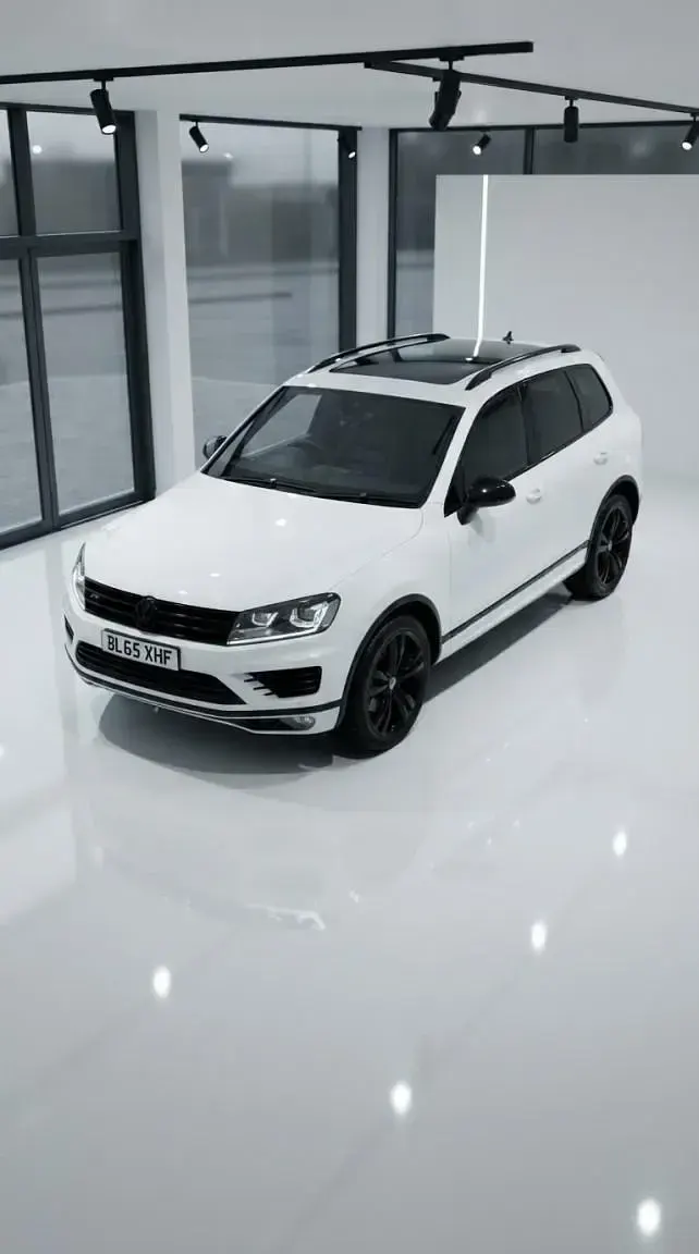 Used VW Touareg R-line 262 HP (192 kW) 2016 White SUV