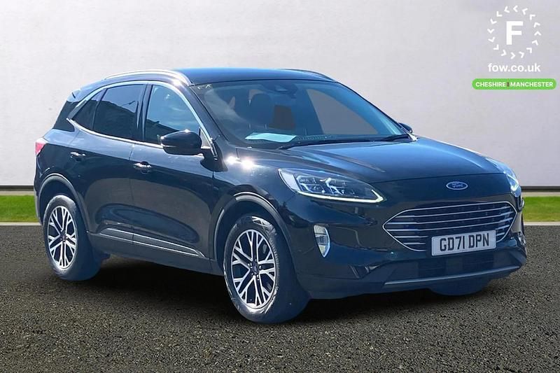 Black Used 2022 Ford Kuga Titanium SUV | £16,599 (Good price) - Image 1/3