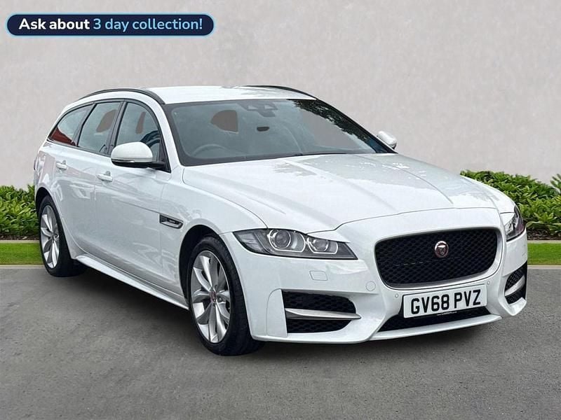 White Used 2019 Jaguar XF R-Sport Sedan | £18,999 (A bit pricey) - Image 1/4