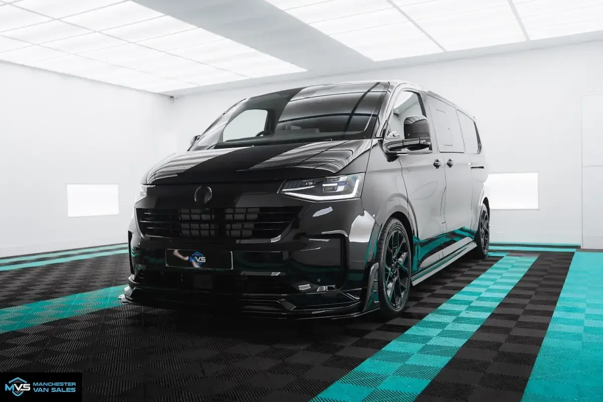 New VW T7 Sportline 2026 Black Van