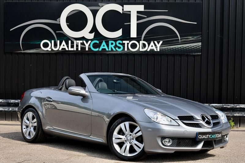 Silver Used 2008 Mercedes SLK200 Cabriolet | £7,495 - Image 1/4